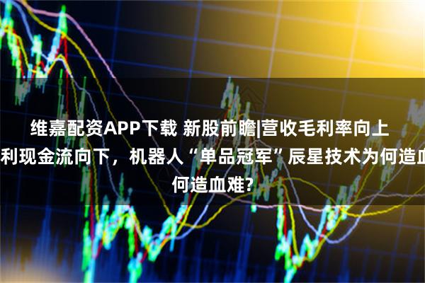 维嘉配资APP下载 新股前瞻|营收毛利率向上 、盈利现金流向下，机器人“单品冠军”辰星技术为何造血难?